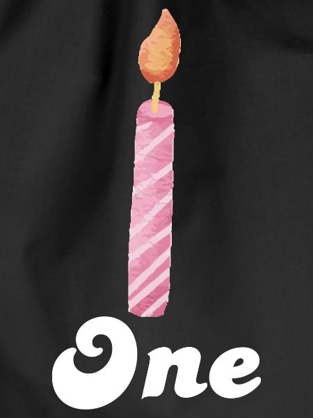 1st Anniversary Candle