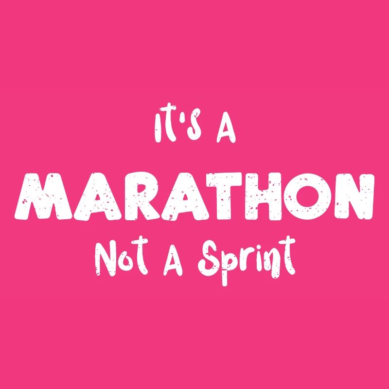 C’est un marathon, pas un sprint