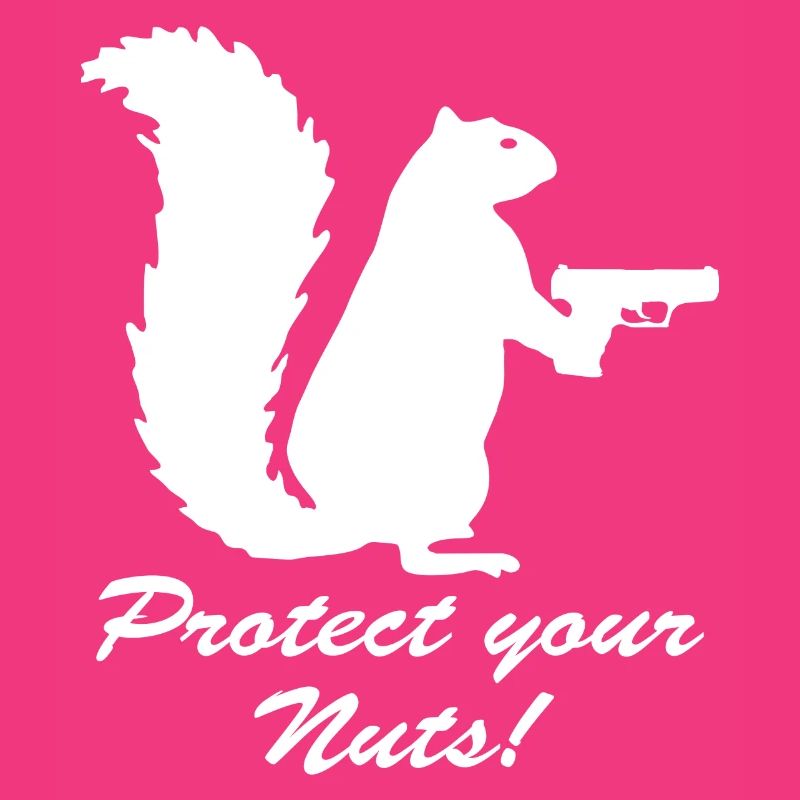 Protect your Nuts Funny Theme Squirrel