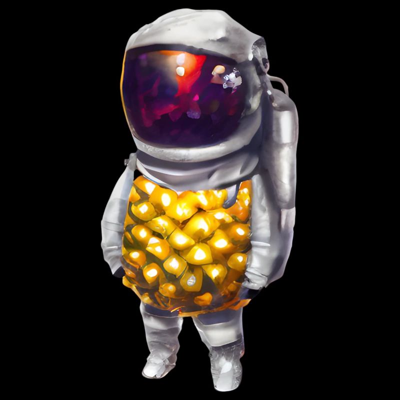 Pineapple Astronaut