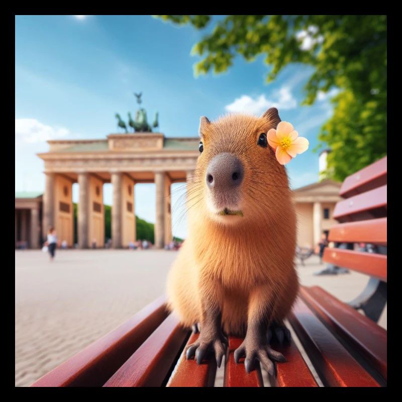 Capybara in Berlin