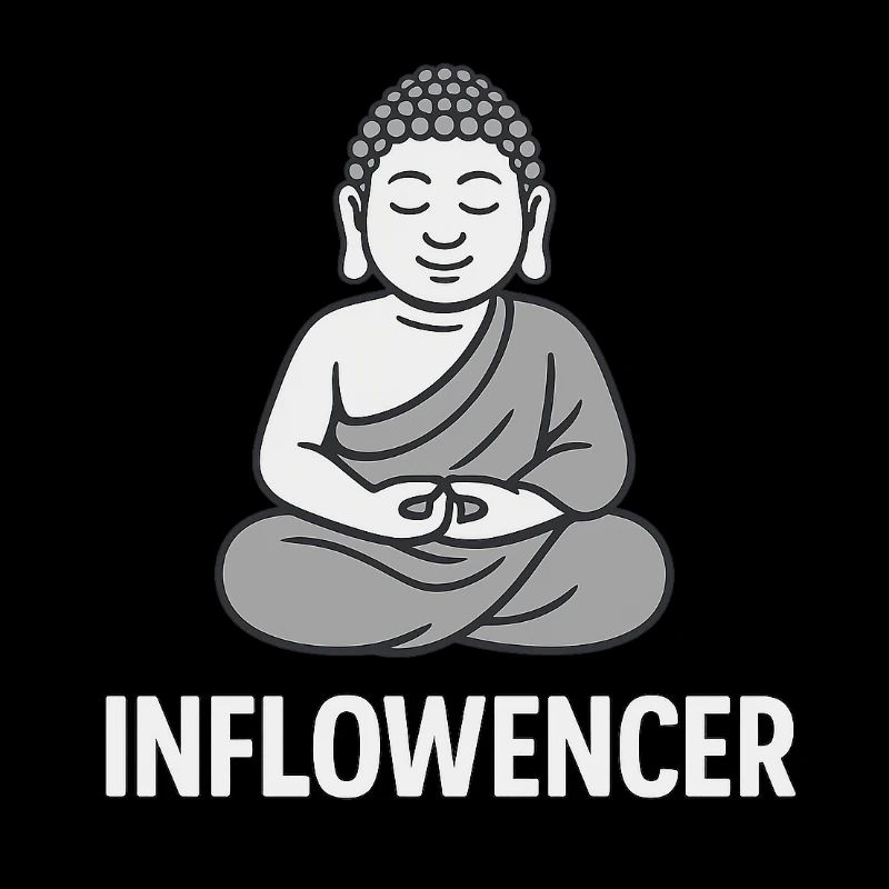 INFLOWENCER – Meditierender Buddha