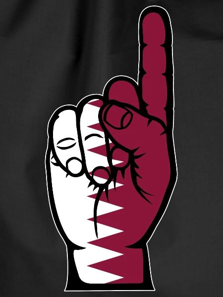Qatar flag number 1