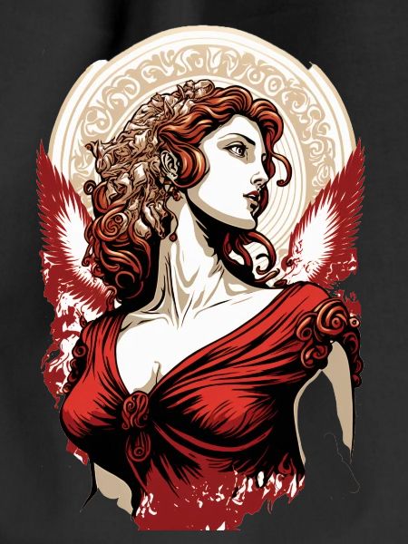 Red Winged Goddess Aphrodite