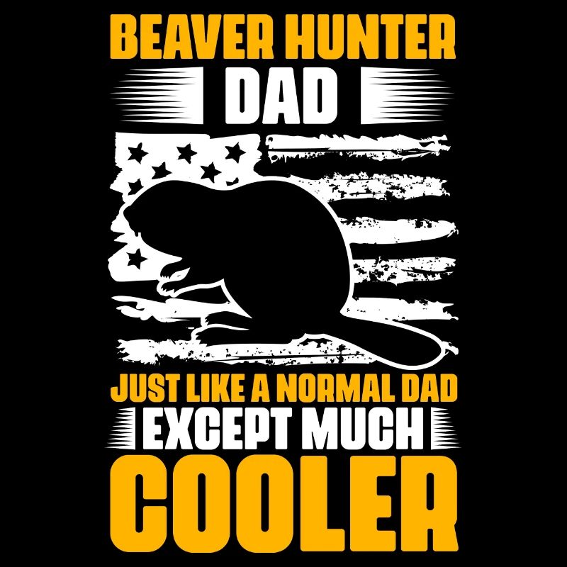 Awesome Beaver Hunter Dad Definition A Beaver