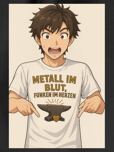 Anime Figure Detail T-Shirt