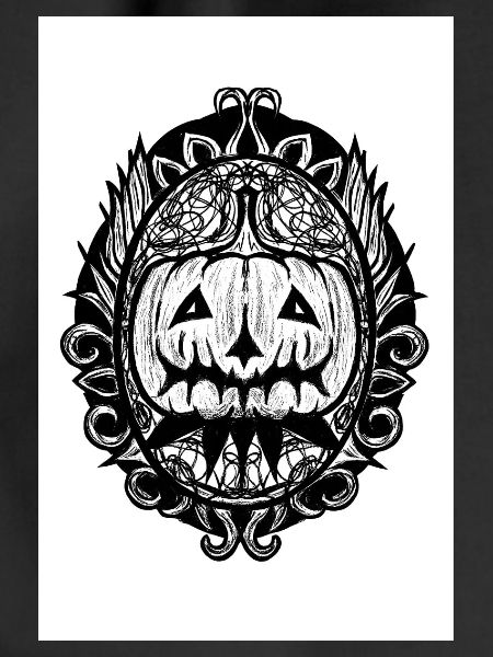 Mandala Pumpkin Ornament