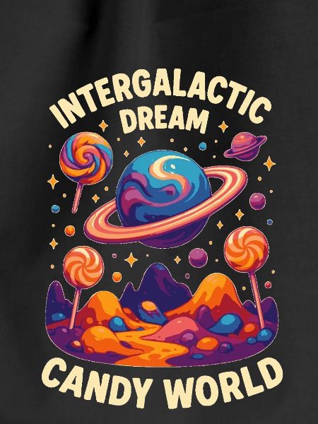Candy Galaxy Lollipop Space Planet