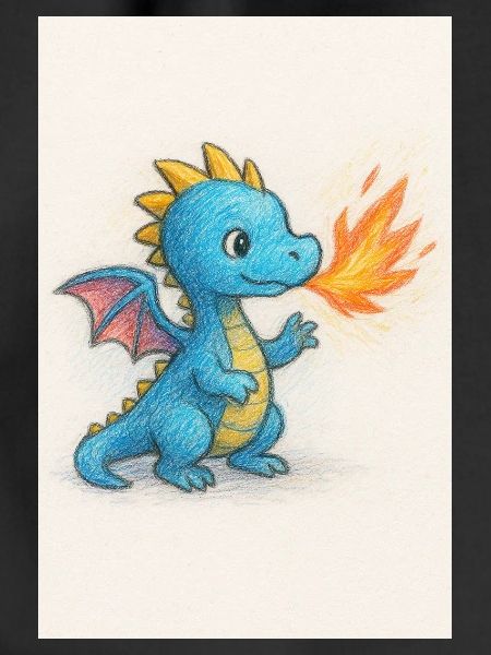 Blue Dragon Spark Breathfire