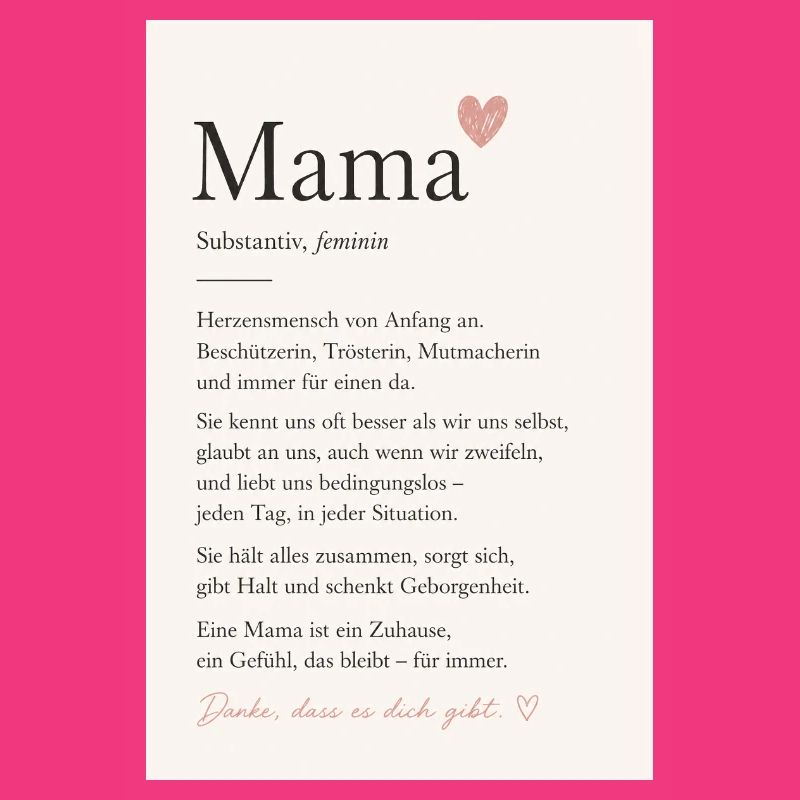 Danke Mama
