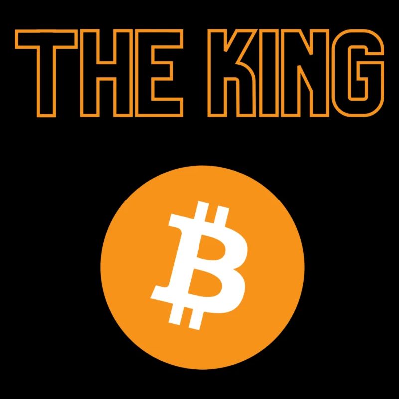 Logo The king Bitcoin