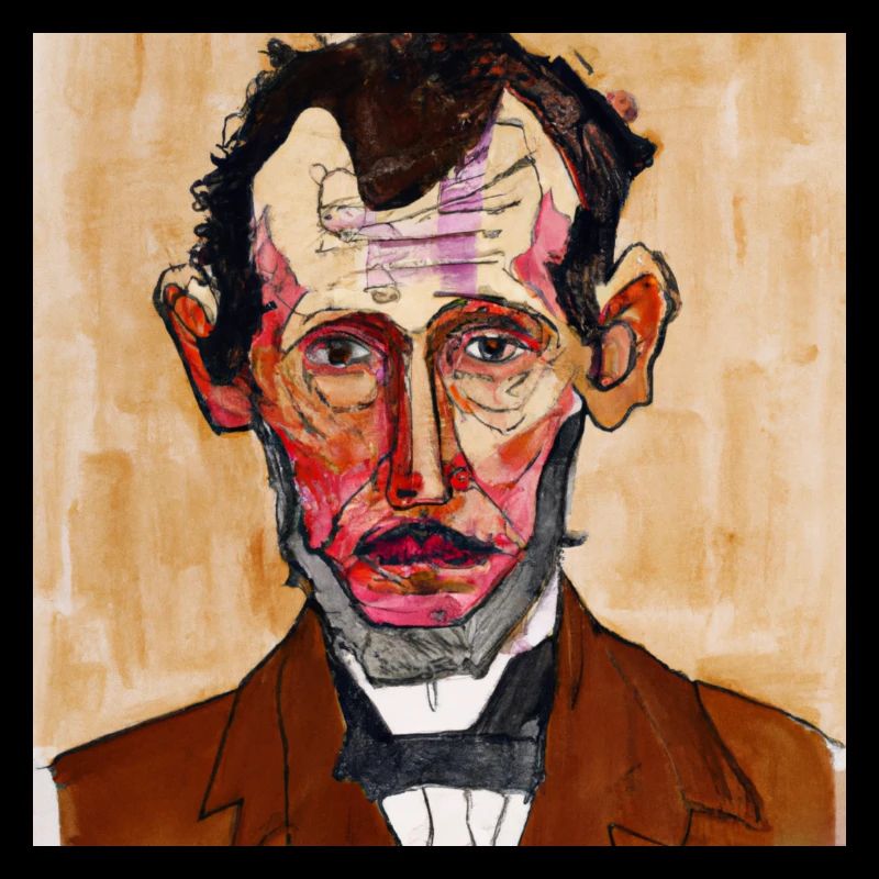Founding Father Abraham Lincoln - Schiele