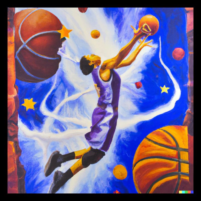 Basketball Player Dunk