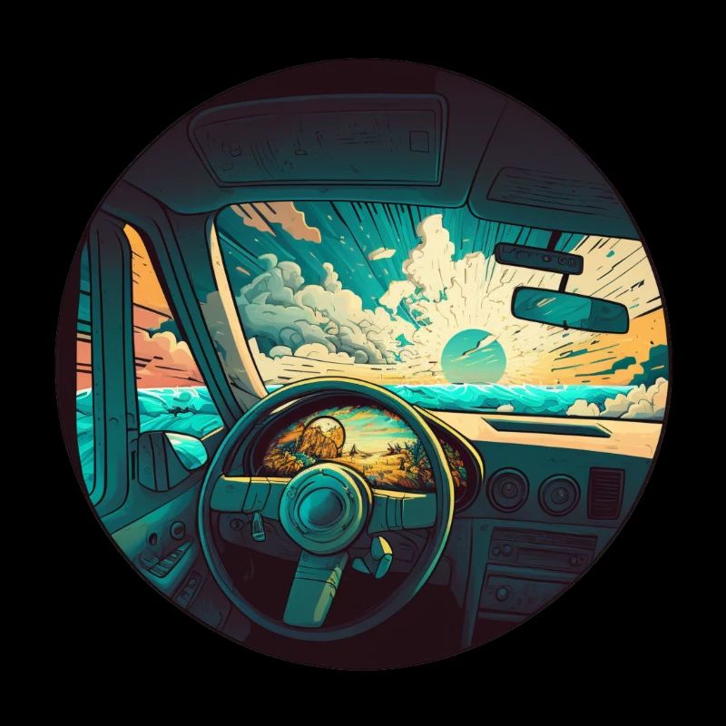 interior car dashboard