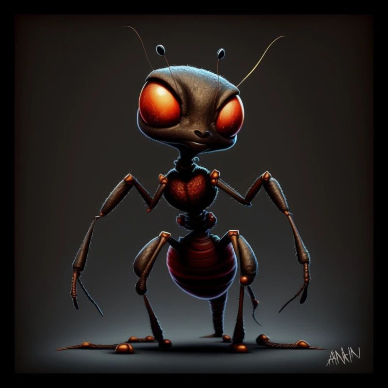 Ant Ameise Neon
