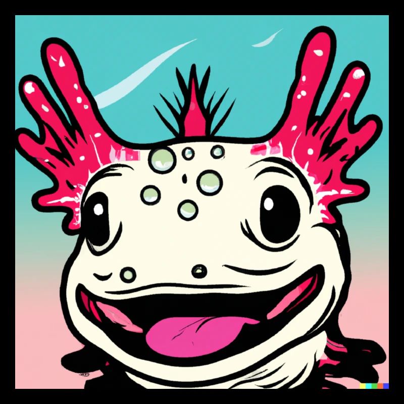 Smiling Axolotl