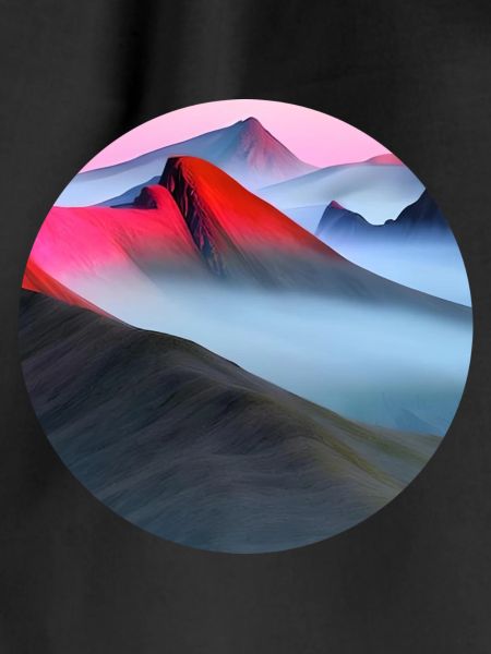 Sunset in the mountains