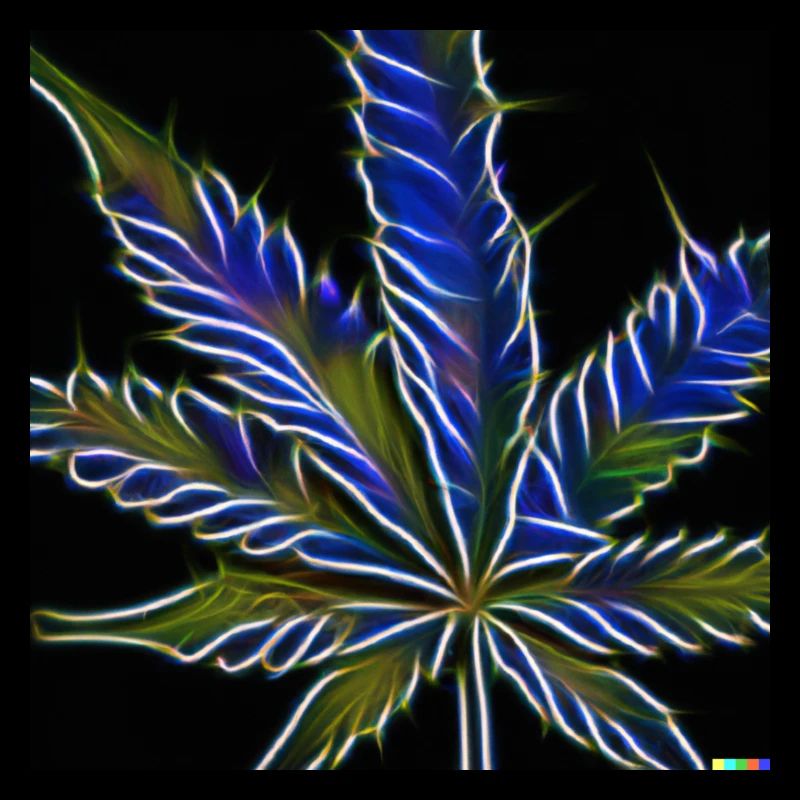 weedleaf digital artwork