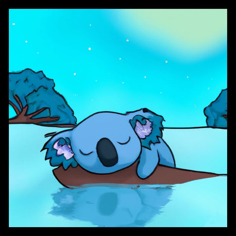 Koaler im Wasser