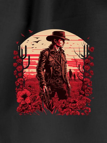 A cool gunslinger