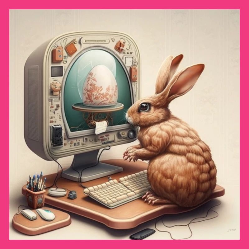 Le lapin de Pâques devient concepteur d’œufs