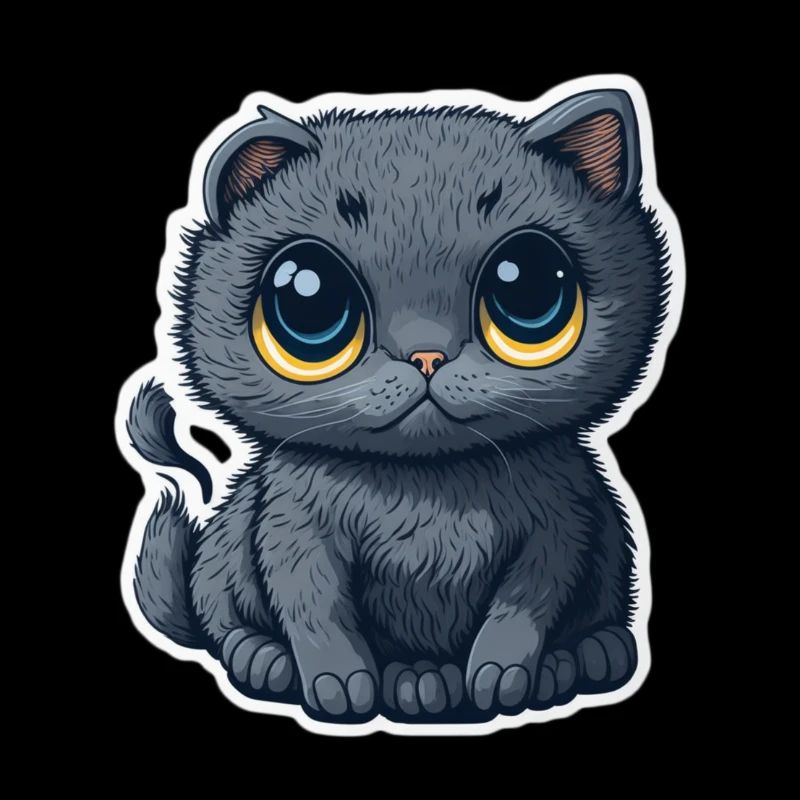 Cute Grey Cat