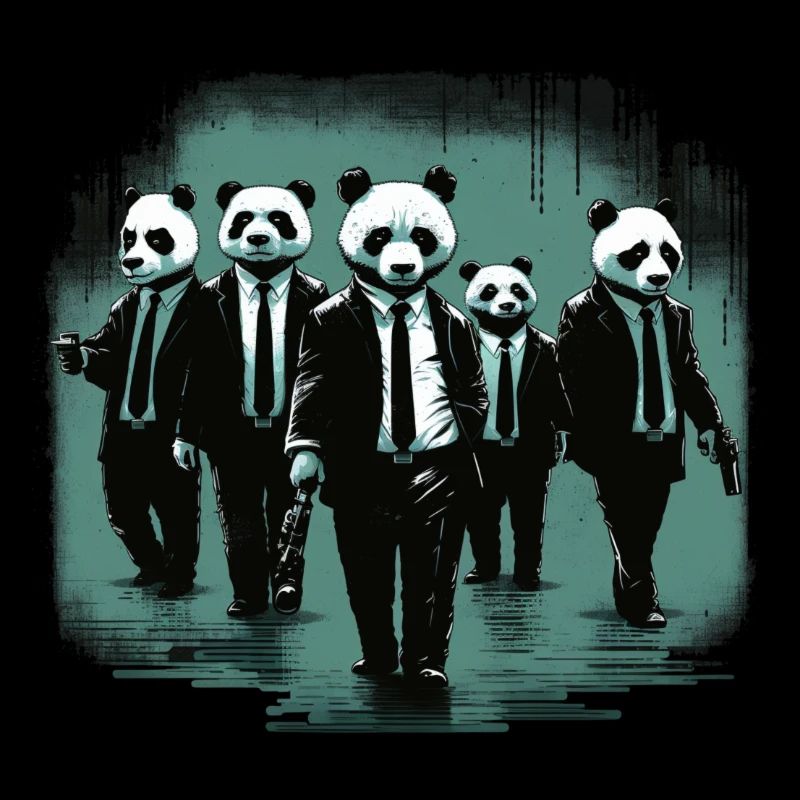 Stausee-Pandas