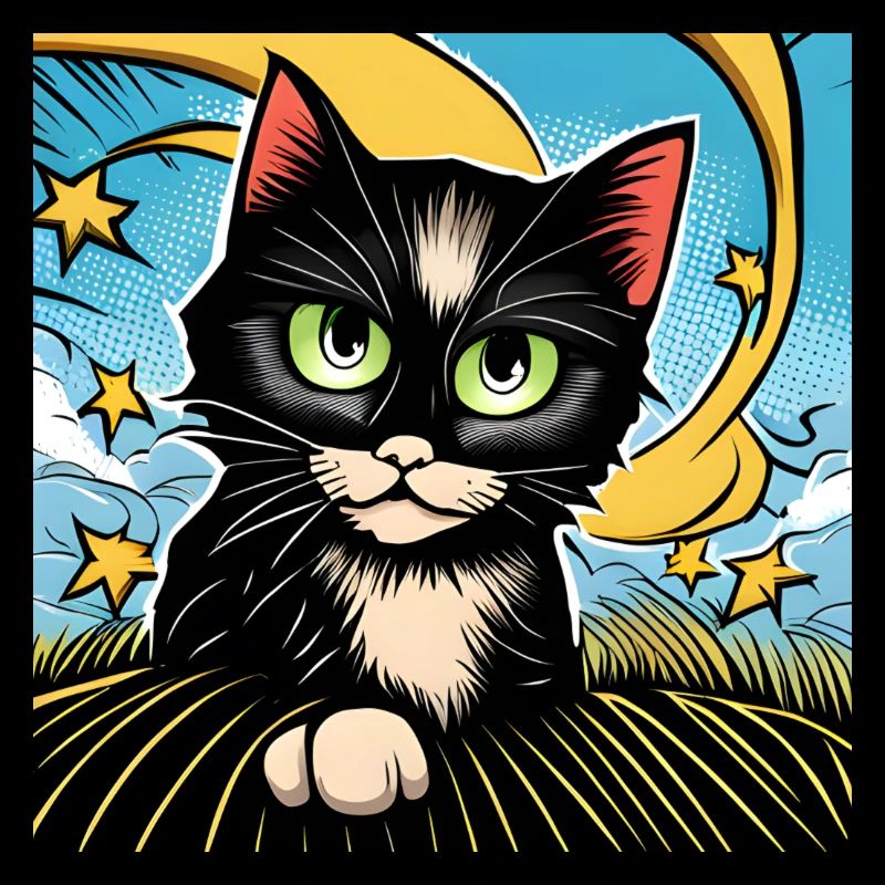 Cute Black Cat