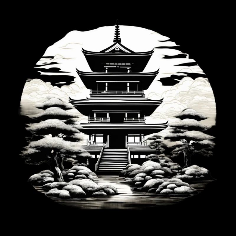 Japanischer Tempel