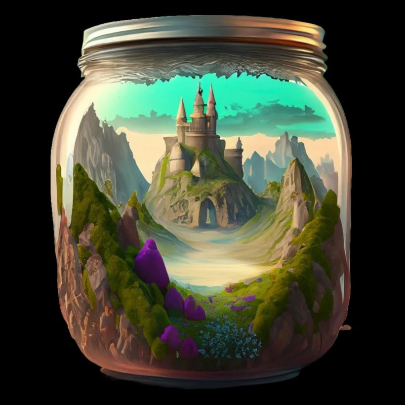 Ein Schloss im Glas