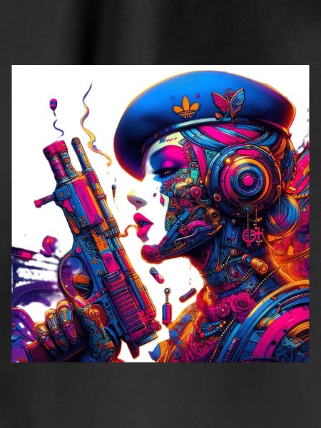 Girl with a gun