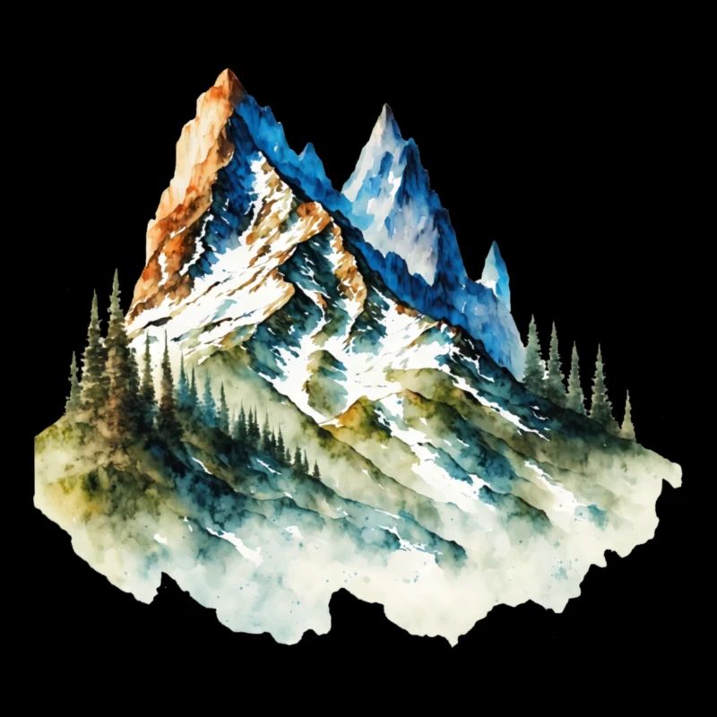 Erklimme die Berge