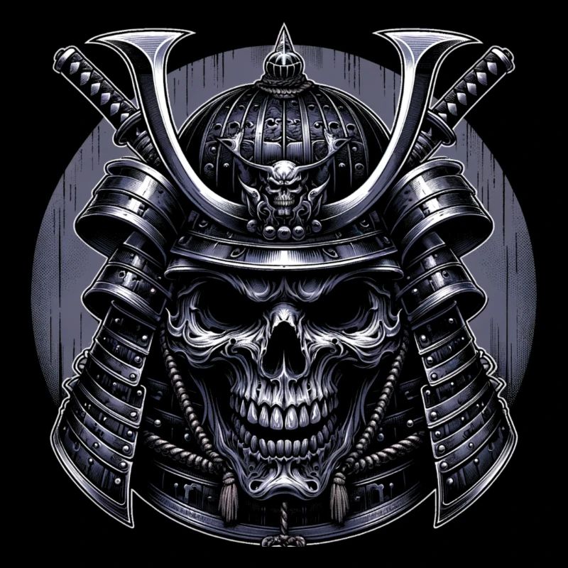 Samurai-Schädel der Seele