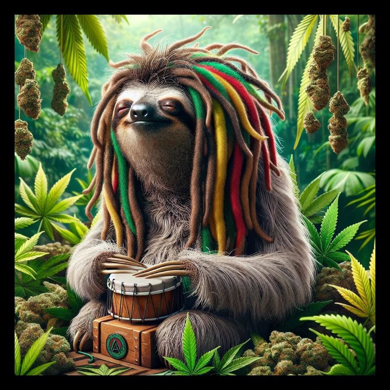 Rastaman Wanderer Faultier