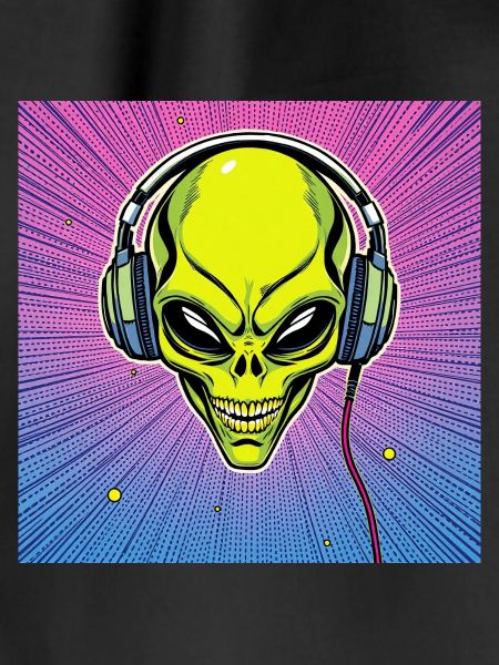 Alien Skull Headphones