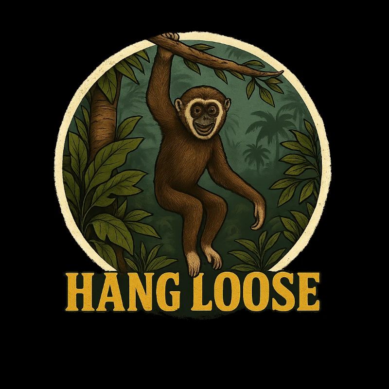 Gibbon Jungle Vibes