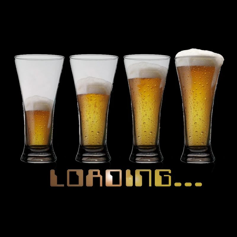 shirt loading beers by CustomStyle