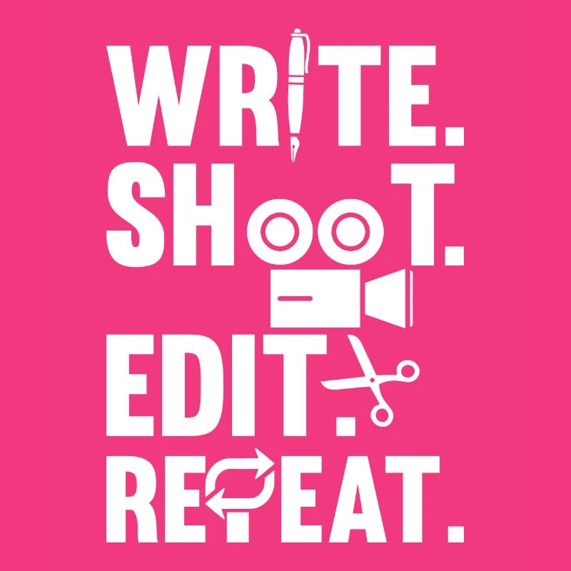 Write Shoot Edit Repeat Design for one