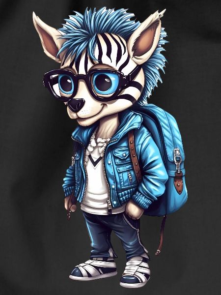 Cute Zebra Cartoon