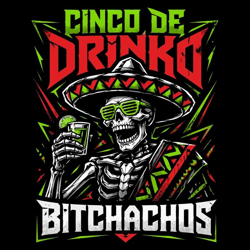Cinco de Drinko: Hippie Skeleton and Taco