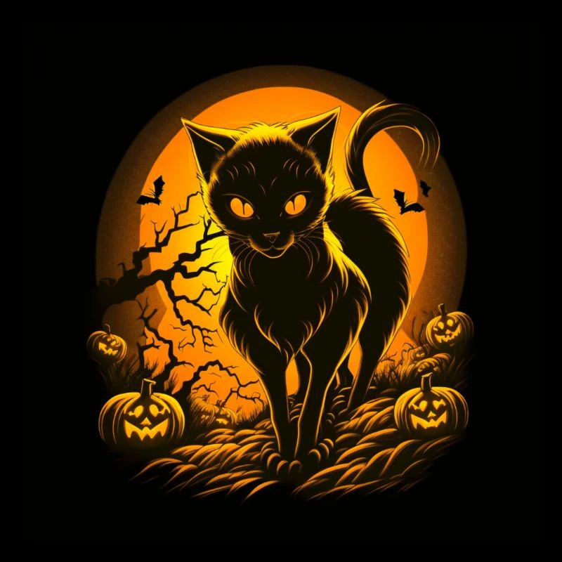 Chat d’Halloween