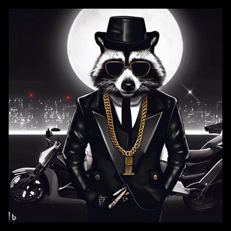 Gangster Raccoon
