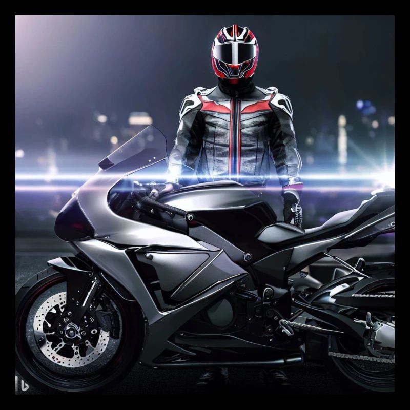 Motorrad digitale Kunst