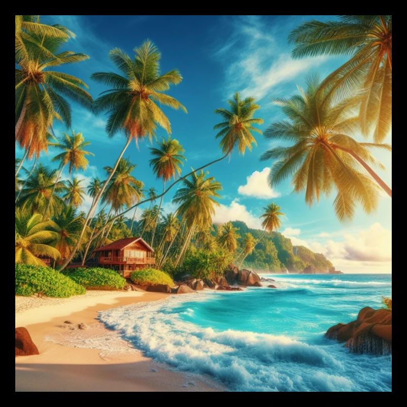 Paradise on the island