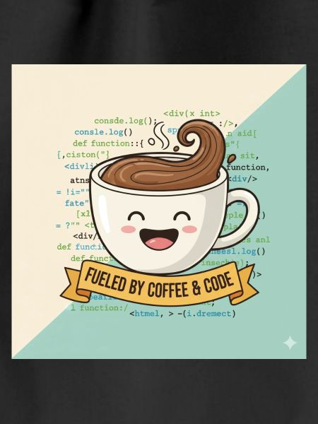 Happy Coffee Mug and Code
