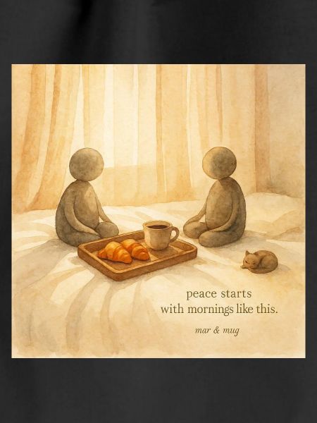 Morning Peace Breakfast Tray