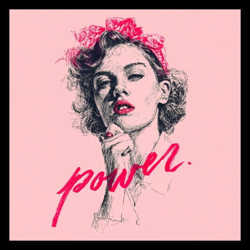 Female Power Illustration