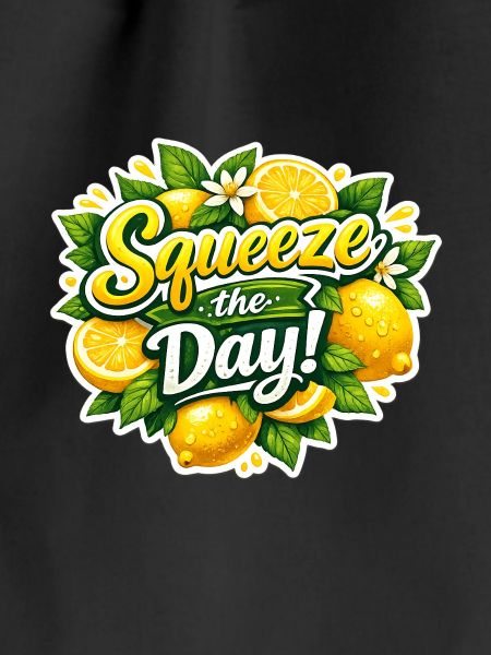 Squeeze the Day Lemon Design