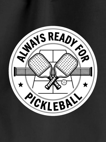 Always ready for pickleball