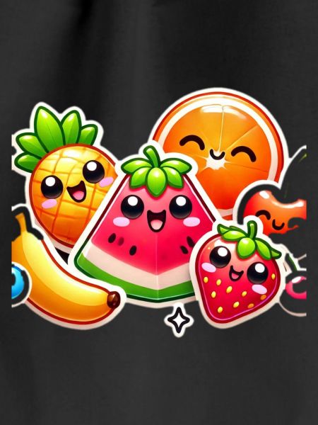 Farbenfroher Obstparty-Stil
